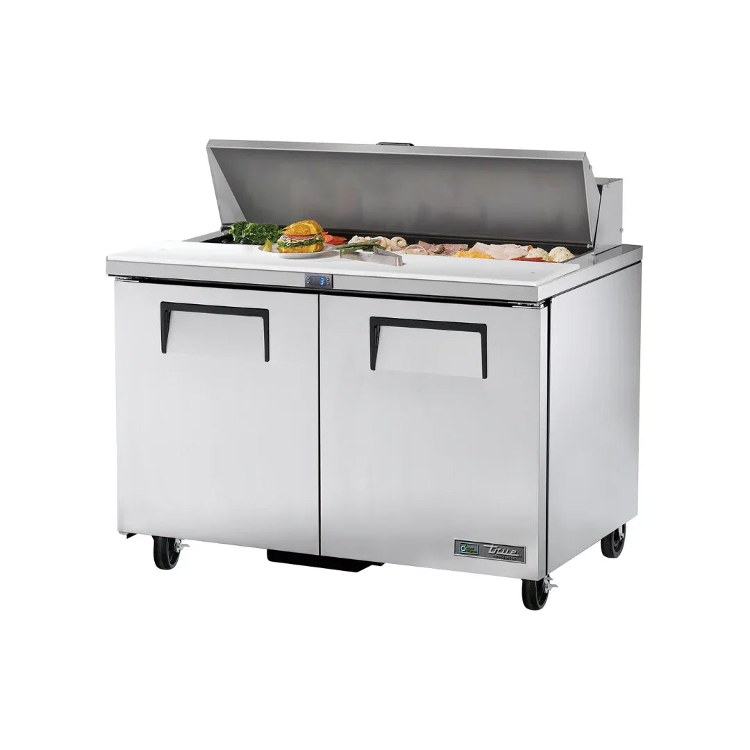 Table de préparation positive 2 portes - Série TSSU TRUE - 340L - 12xGN1/6 TRUE REFRIGERATION vue 1 - Usine CHR