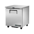 Meuble bas réfrigéré positive 1 porte - Série TUC TRUE - 184 litres - 702x766x839mm - TRUE REFRIGERATION - Table réfrigérée p