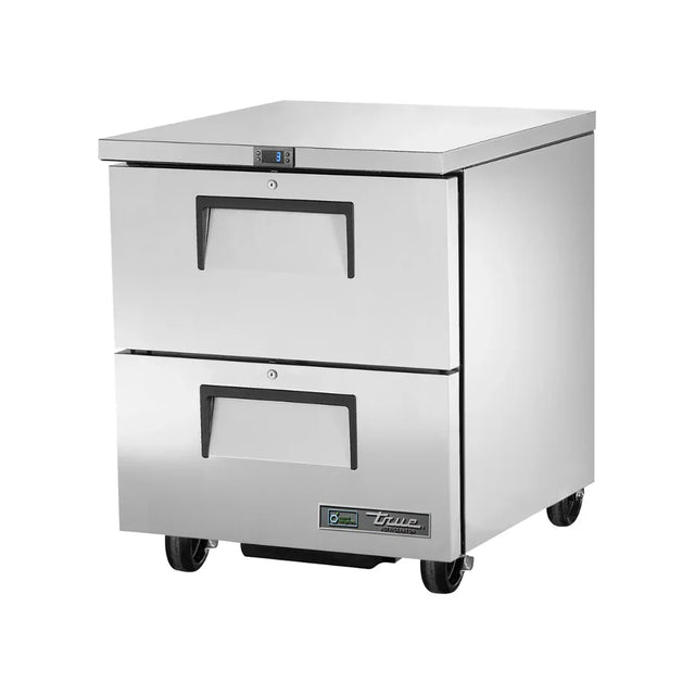 Meuble bas réfrigéré positive 2 tiroirs - Série TUC TRUE - 184 litres - 702x766x839mm - TRUE REFRIGERATION - Table réfrigérée
