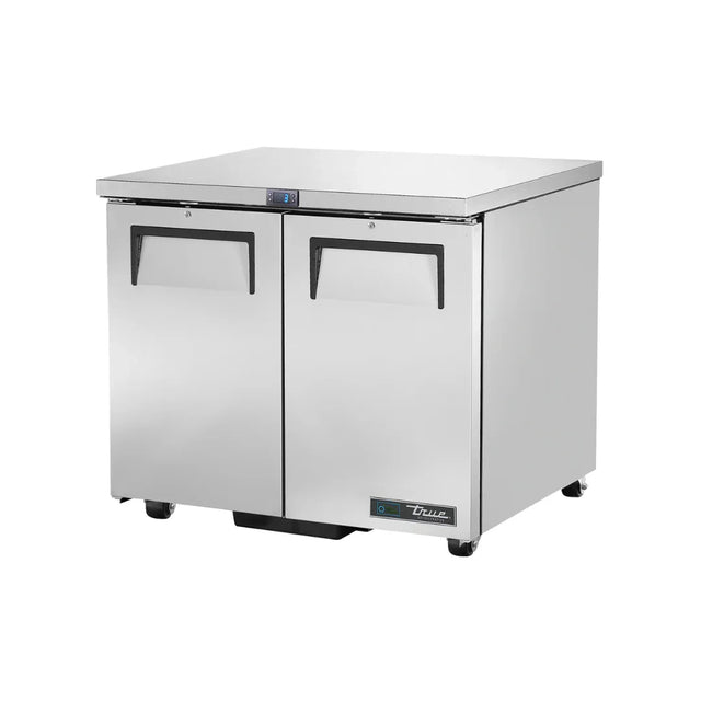 Meuble bas réfrigéré positive 2 portes - Série TUC TRUE - 240 litres - 924x766x839mm - TRUE REFRIGERATION - Table réfrigérée