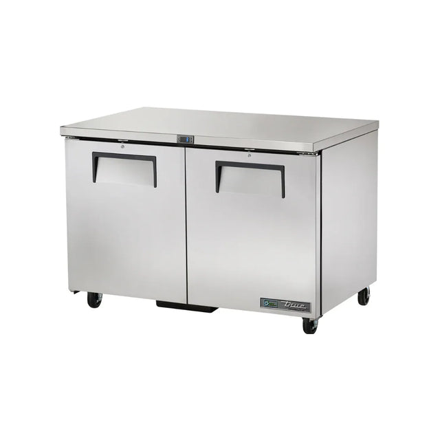 Meuble bas réfrigéré positive 2 portes - Série TUC TRUE - 340 litres - 1229x766x839mm - TRUE REFRIGERATION - Table réfrigérée