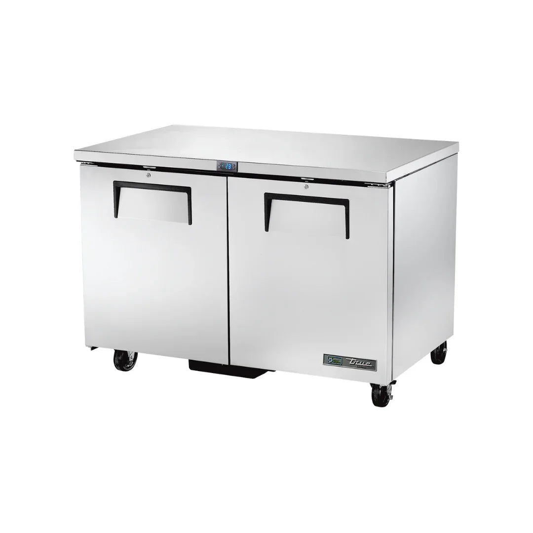 Meuble bas réfrigéré négative 2 portes - Série TUC TRUE - 340L TRUE REFRIGERATION TUC-48F-HC vue 1 - Usine CHR