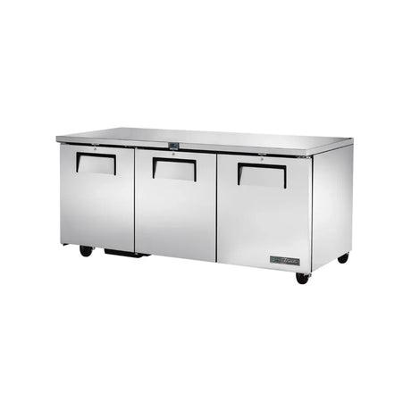 Meuble bas réfrigéré positive 3 portes - Série TUC TRUE - 538 litres - 1839x766x839mm - TRUE REFRIGERATION - Table réfrigérée