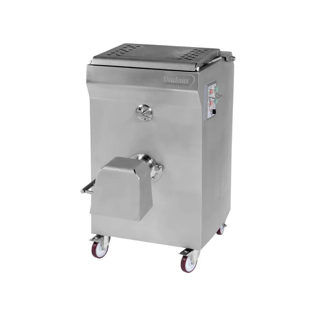 Hachoir mélangeur TX 114 ML - 114mm - Double coupe - Trémie 100 litres - Grille 5mm - Triphasé 400V - DADAUX - Hachoir à vian