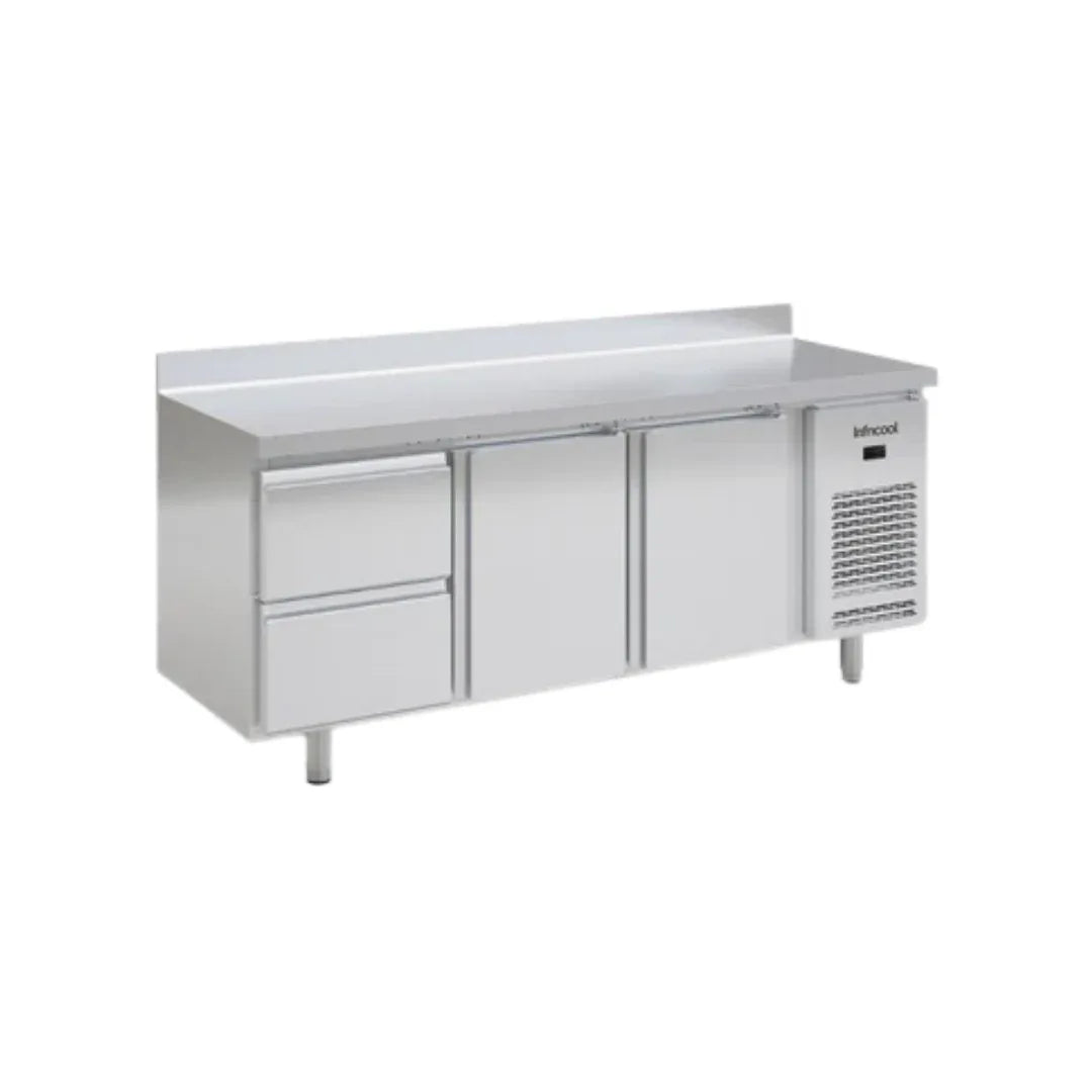 Table réfrigérée négative avec dosseret 3 portes -10/-20°C - 465L INFRICO IM703PN vue 1 - Usine CHR