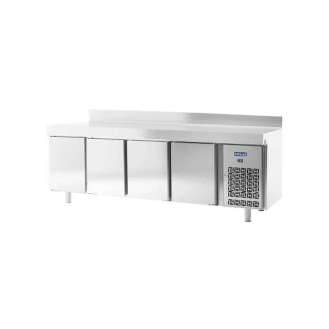 Table réfrigérée négative avec dosseret 4 portes -10/-20°C - 630L INFRICO IM704PN vue 1 - Usine CHR