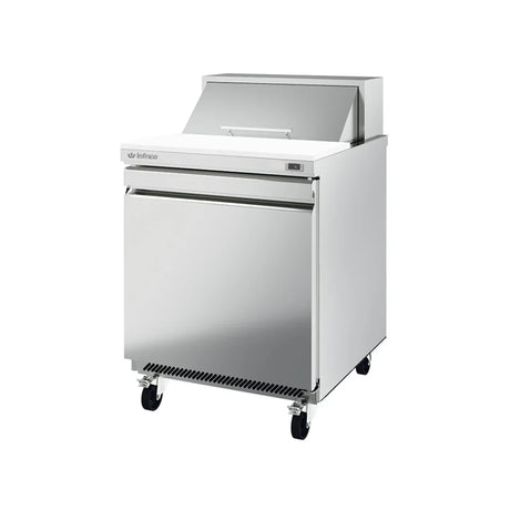 Saladette réfrigérée positive 1 porte 0/+6°C - Capacité : 200 litres 6xGN 1/6 - 702x766x1175mm - INFRICO - Meuble saladette