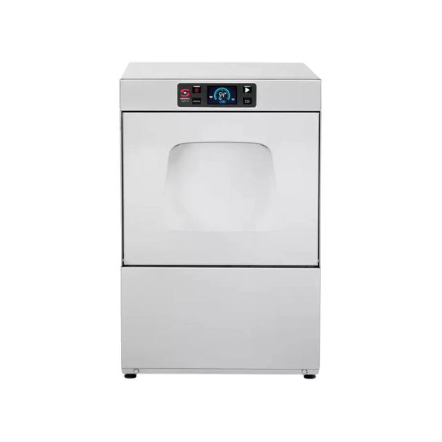 Lave-verre panier 400x400mm + pompe de vidange + adoucisseur - 470x540x710mm - Passage : 300mm - 3,05 kW - SAMMIC - Lave-verr