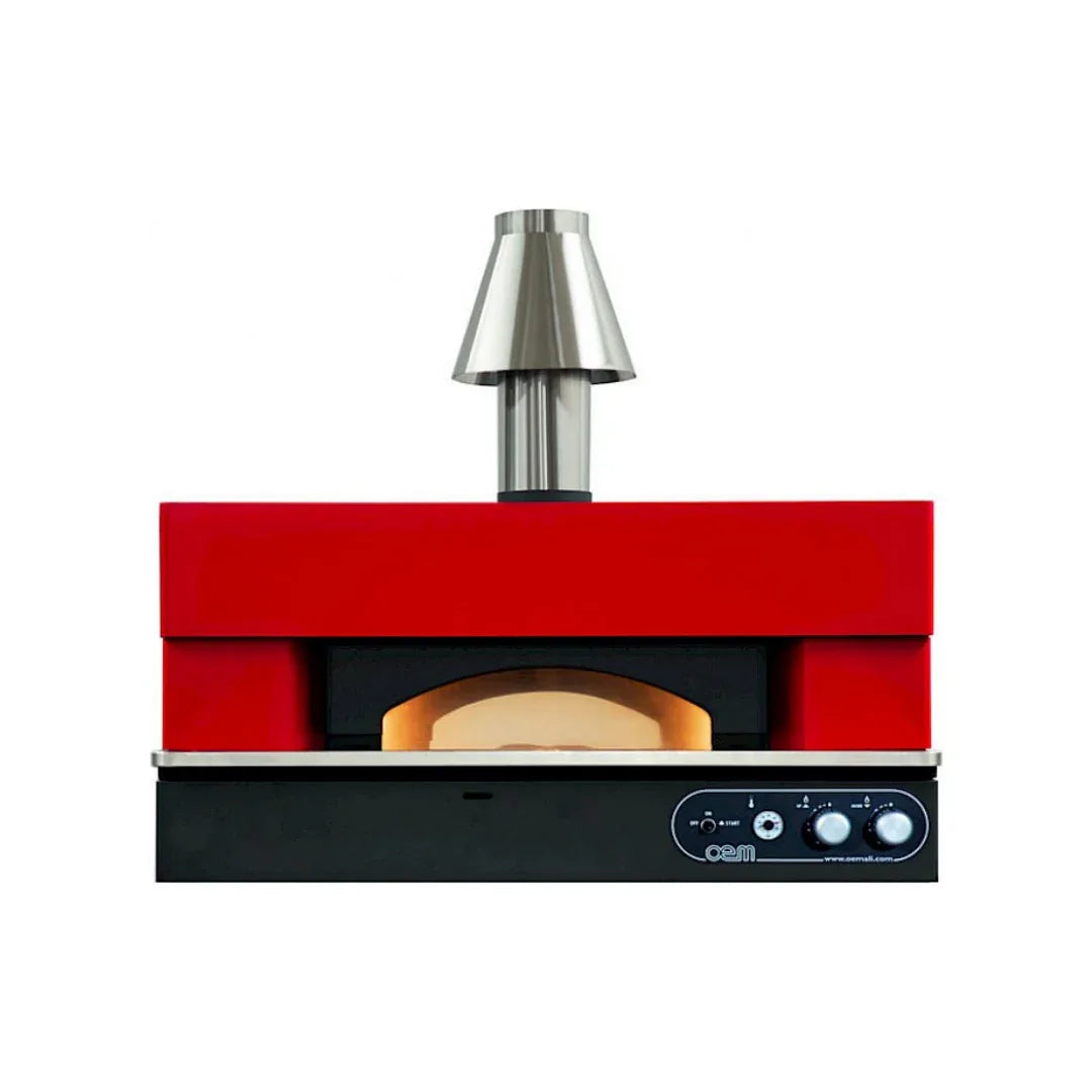 Four à pizza à gaz 1 niveau - 12 pizzas 30cm - CLASSIC - 1620x1620x785mm OEM VLT CLASSIC vue 1 - Usine CHR