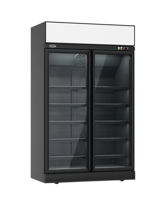 Vitrine congélateur 2 portes vitrées 1000L COMBISTEEL VN2PV1000 vue 1 - Usine CHR