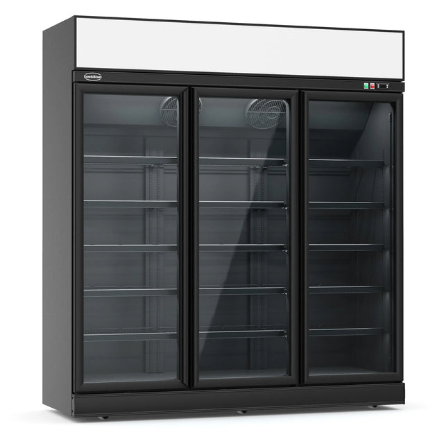 Vitrine congélateur 3 portes vitrées 1530L COMBISTEEL VN3PV1500 vue 1 - Usine CHR
