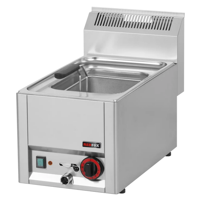Cuiseur à pâtes électrique 8 litres à poser - 330x600x290mm - 3 kW Mono 230V REDFOX VT 30 EL vue 1 - Usine CHR