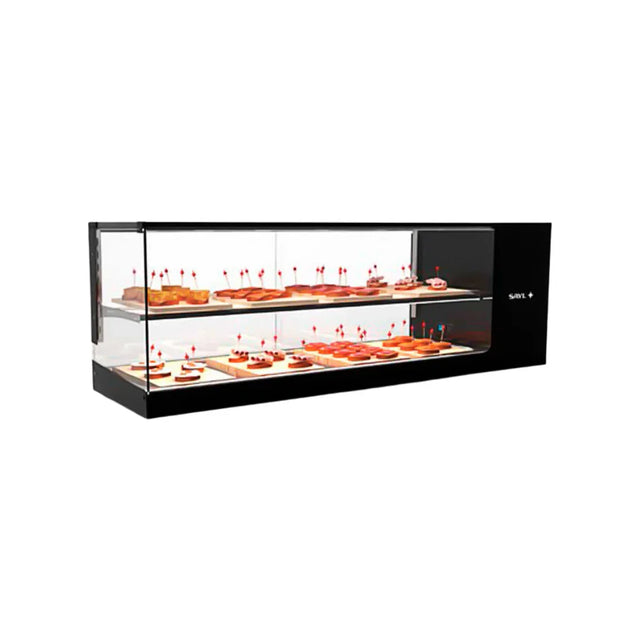 Vitrine réfrigérée FOOD à poser 2 niveaux - 970 SAYL VTLG24P-1 vue 1 - Usine CHR