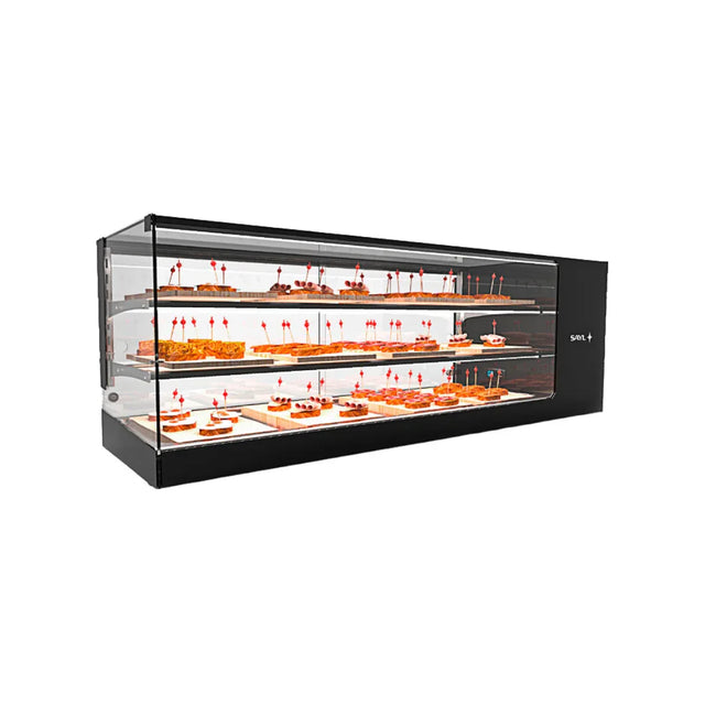 Vitrine réfrigérée FOOD à poser 3 niveaux - 970 SAYL VTLG24P-2 vue 1 - Usine CHR