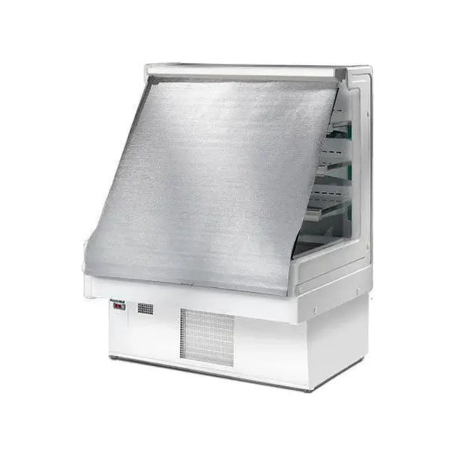 Vitrine murale réfrigérée ouverte 4 niveaux 1200x760x1330mm +2/+8°C - MANDY - ARKA - Vitrine réfrigérée murale