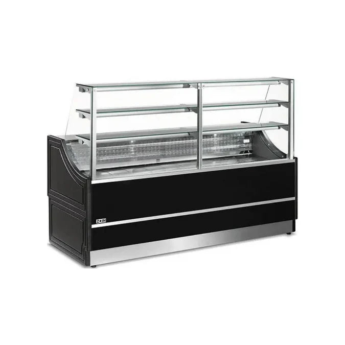 Vitrine réfrigérée statique sans réserve 2000x810x1350mm +2/+8°C - ORLEANS ARKA AROL200PSSGKA vue 1 - Usine CHR