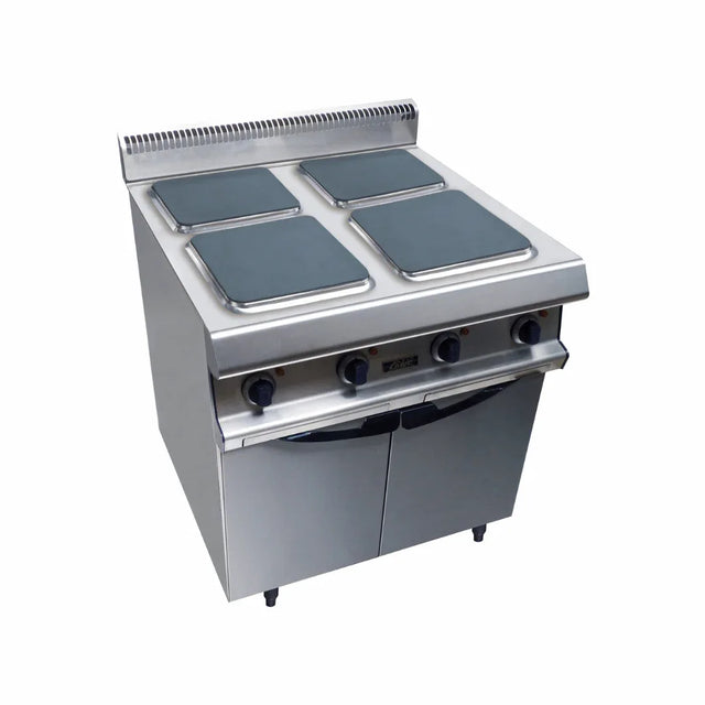 4 feux électriques sur placard fermé - CAPIC - Fourneau électrique professionnel