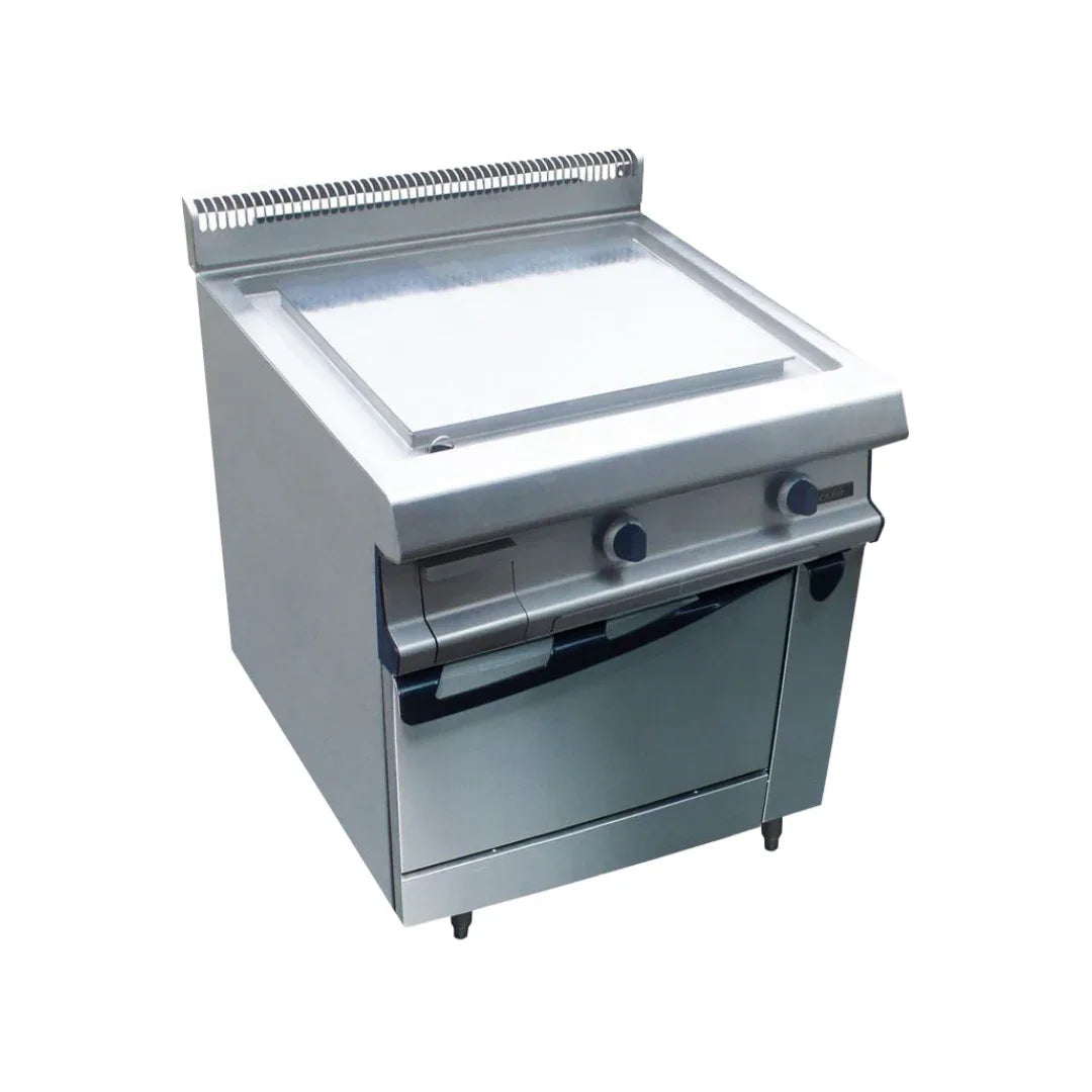 Plancha lisse inox électrique sur four 10kW CAPIC W381551 vue 1 - Usine CHR