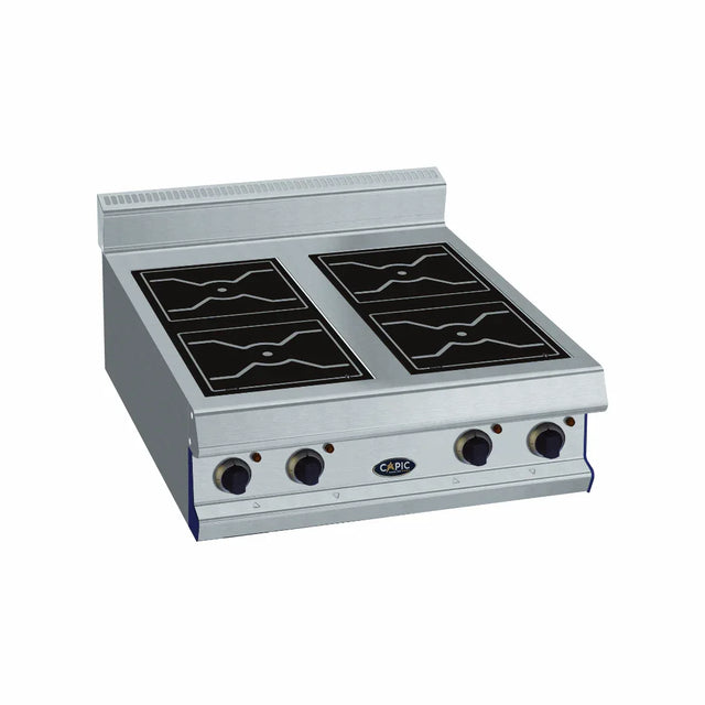 4 foyers vitrocéramique à poser - CAPIC - Fourneau électrique professionnel