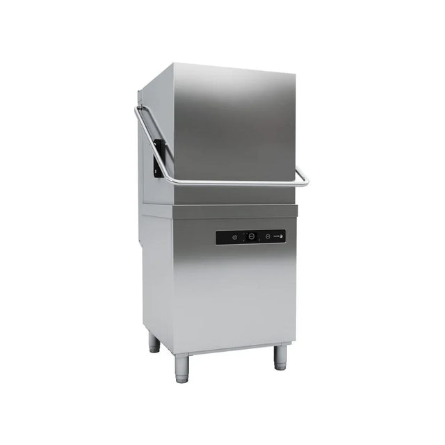 Lave-vaisselle à capot FAGOR + Doseur de détergent intégré - Panier 500x500mm - 6,75 kW Mono 230V - 630x750x1480mm vue 1