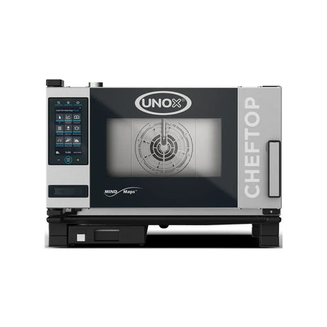 Four mixte CHEFTOP MIND.Maps™ PLUS 3 niveaux GN 1/1 - UNOX - Four mixte professionnel