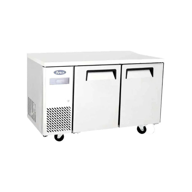 Table réfrigérée négative sans dosseret 2 portes 370L - ATOSA - Table réfrigérée négative