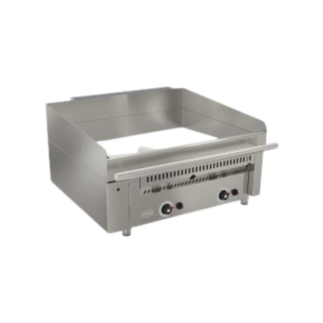 Plancha gaz à poser 2 zones - Puissance : 20 kW - MIRROR - Plancha à gaz professionnelle