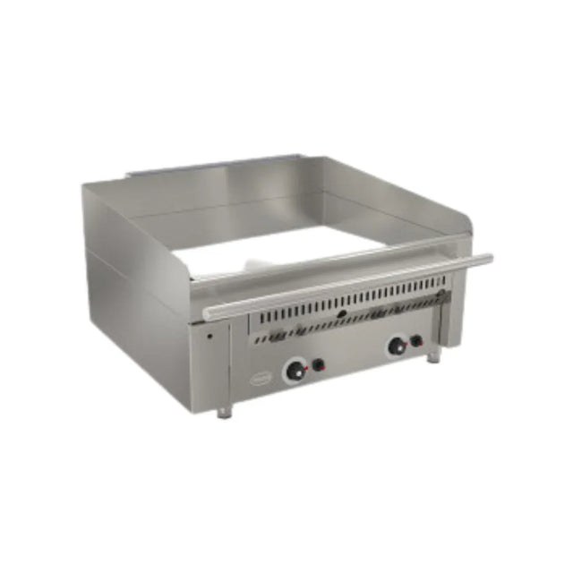 Plancha gaz à poser 2 zones - Puissance : 20 kW - MIRROR - Plancha à gaz professionnelle