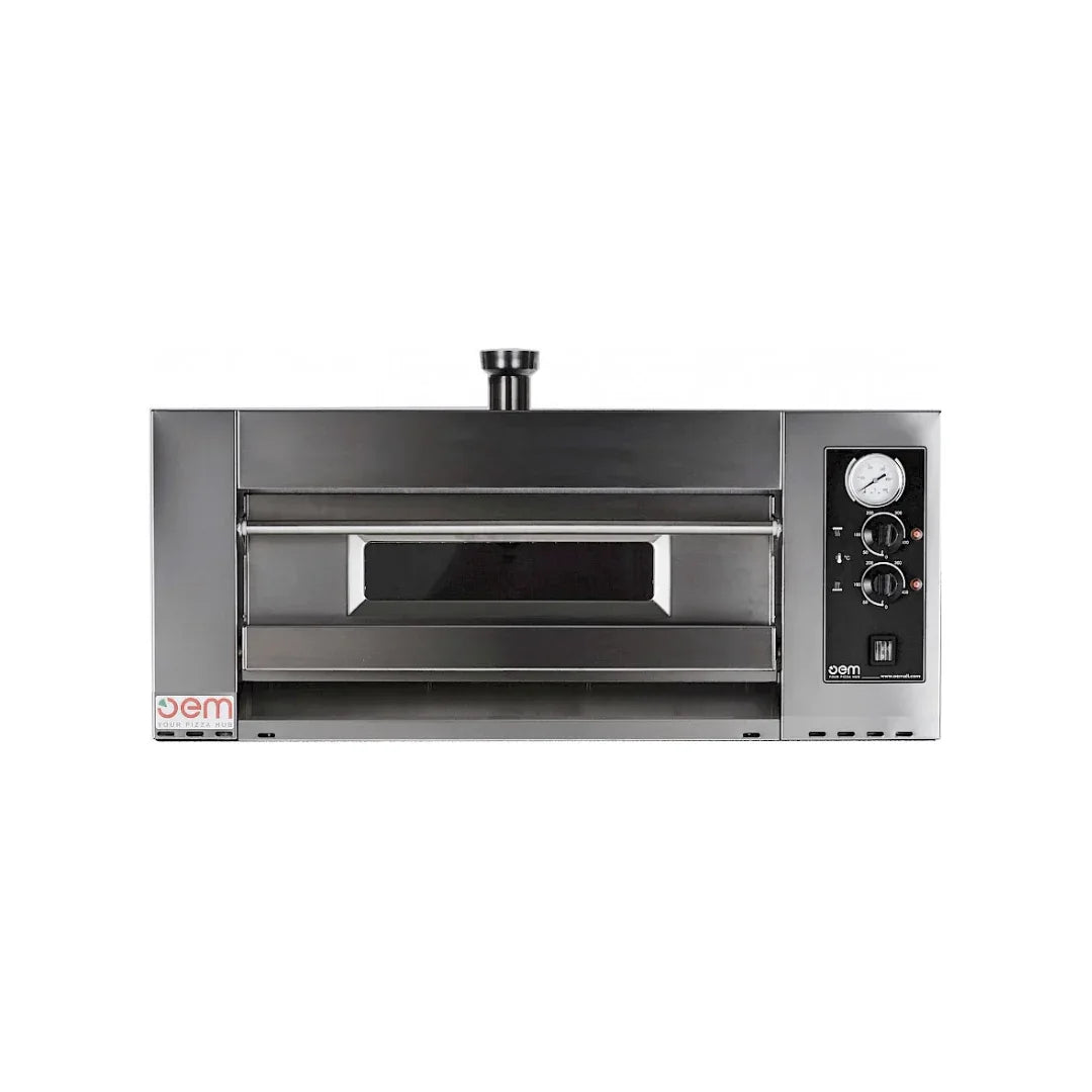 Four à pizza 1 niveau mécanique - 4 pizzas 30cm - 950x970x400mm - Triphasé OEM DOMITOR 430 EM vue 1 - Usine CHR