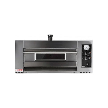 Four à pizza 1 niveau mécanique - 4 pizzas 30cm - 950x970x400mm - Triphasé OEM DOMITOR 430 EM vue 1 - Usine CHR