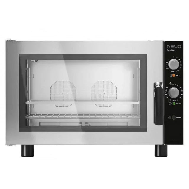 Four à convection 4 niveaux 40x60cm + humidificateur manuelle - 380V MODULAR BEU464 vue 1 - Usine CHR