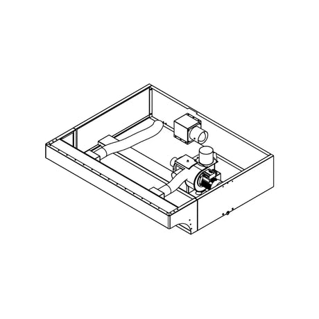 Hotte d'aspiration neutre pour four 630L et 1230L OEM AF0OMCP01700 vue 1 - Usine CHR