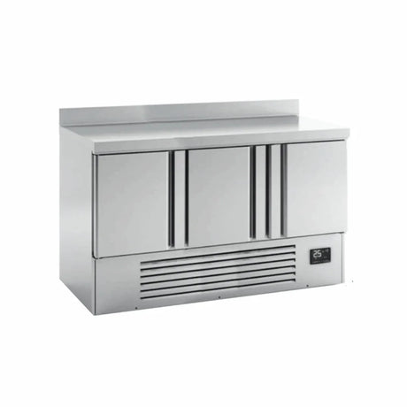 Desserte réfrigérée positive 0/+6°C 3 portes 1460x700x885mm - INFRICO - Table réfrigérée positive